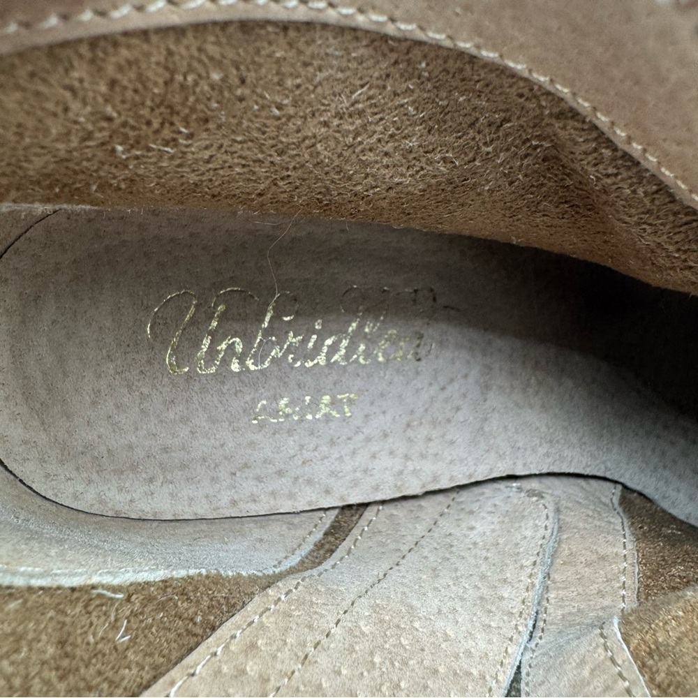 Ariat Unbridled EVA Gray Suede Leather Heeled Boot Bootie Size 6 Style 10027435 - Picture 10 of 11